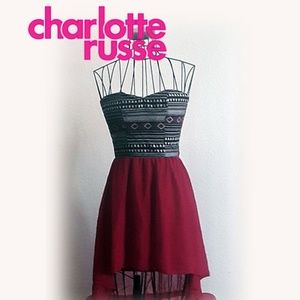 Charlotte Russe Strapless Dress XS